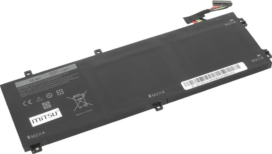 Bateri Mitsu për Dell XPS 15 9550/9560, 4910 mAh, Li-poly