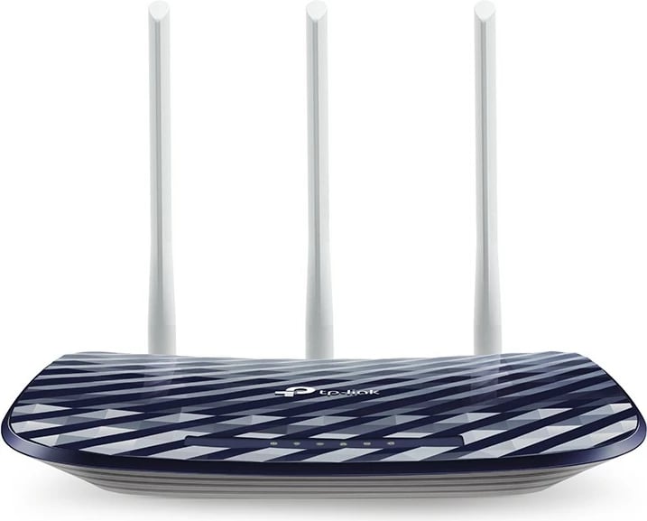 Ruter TP-LINK Archer C20 AC750, 1 WAN, 4 LAN, Dual-Band, Gri/Navy blue