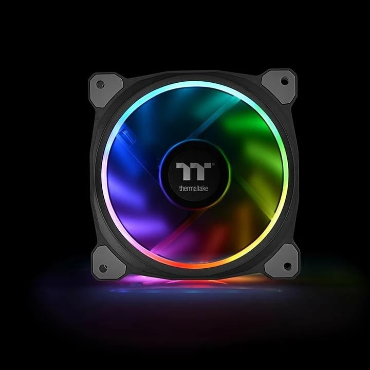 Set ventilatorësh Thermaltake Riing 12 RGB Plus TT Premium Edition, 5x120mm, RGB