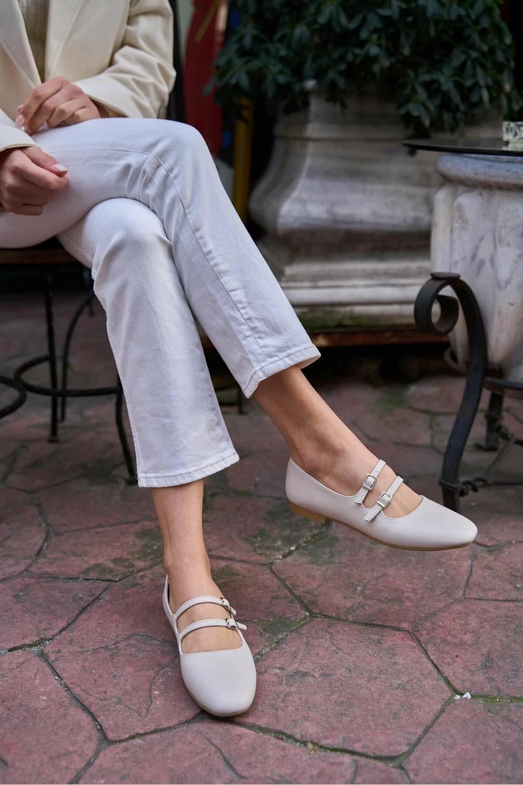 Balerina për gra, Babette Jumeon, MK1340024YR20-001, bezhë