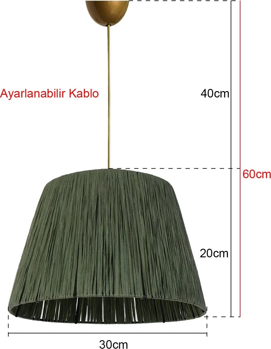 Llambë tavani Opviq, ngjyrë kaki, YL191 Llambë tavani Opviq, ngjyrë kaki, YL191