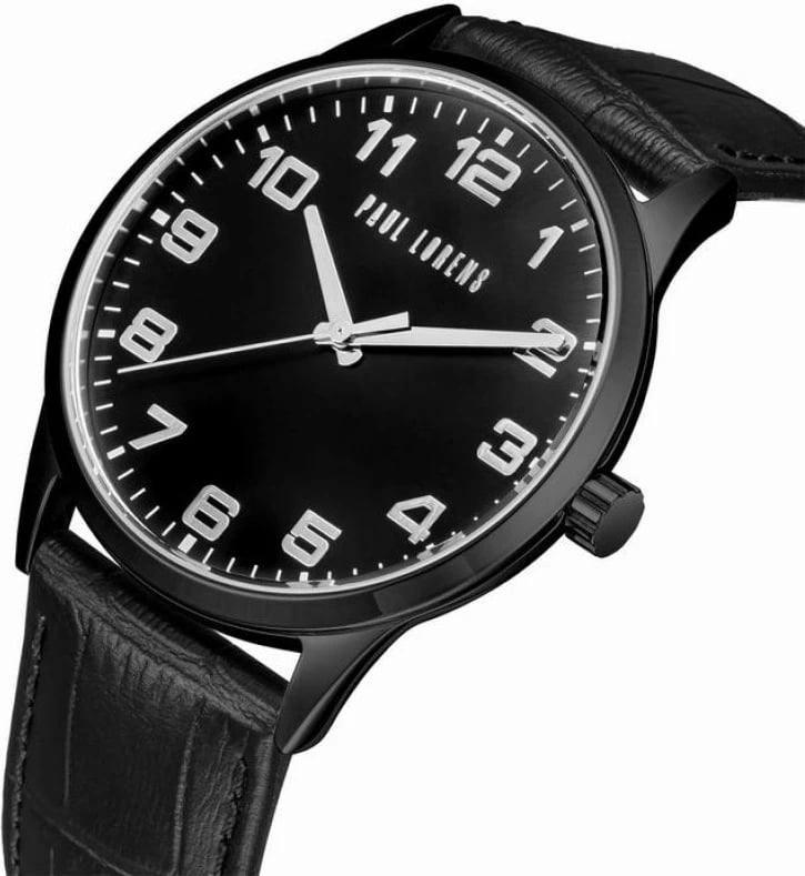 Orë dore për meshkuj Paul Lorens, e zezë