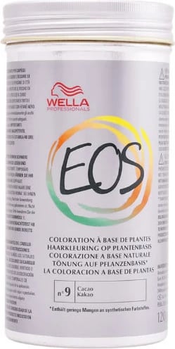 Ngjyrë flokësh Wella Eos Coloration Vegetal 9 Cacao 120g