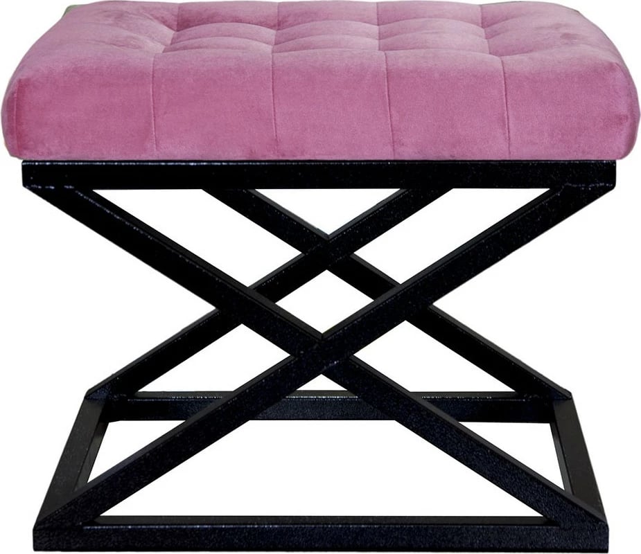 Puf Atelier del Sofa, kapraz, e zezë, fuksia