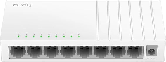 Switch desktop 8-portësh, 10/100 Mbps, FS108D, i bardhë