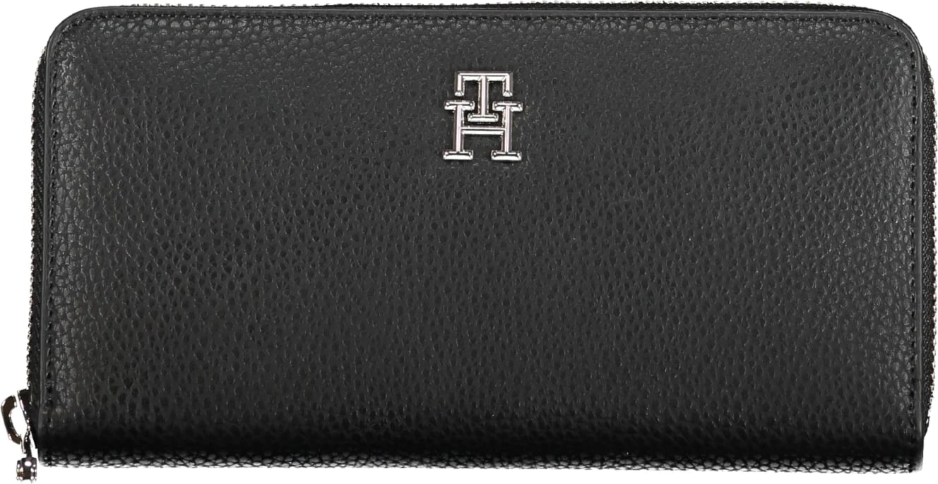 Portofol për femra TOMMY HILFIGER, të zezë