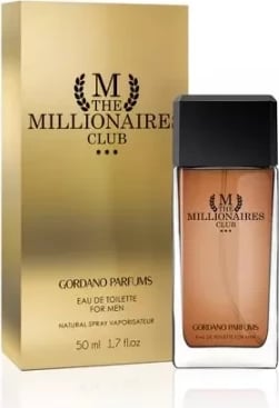 Eau de toilette Gordano Parfums M the Millionaires Club, MEN, 50 ml
