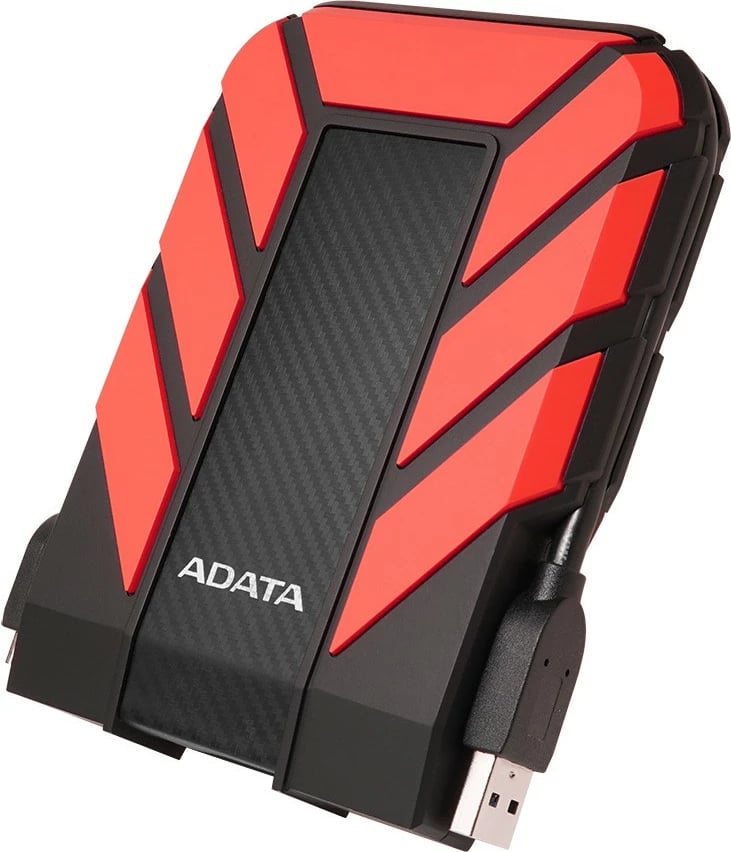 Hard disk i jashtëm Adata DashDrive Durable HD710, 2TB, 2.5'', USB 3.1, Kuq