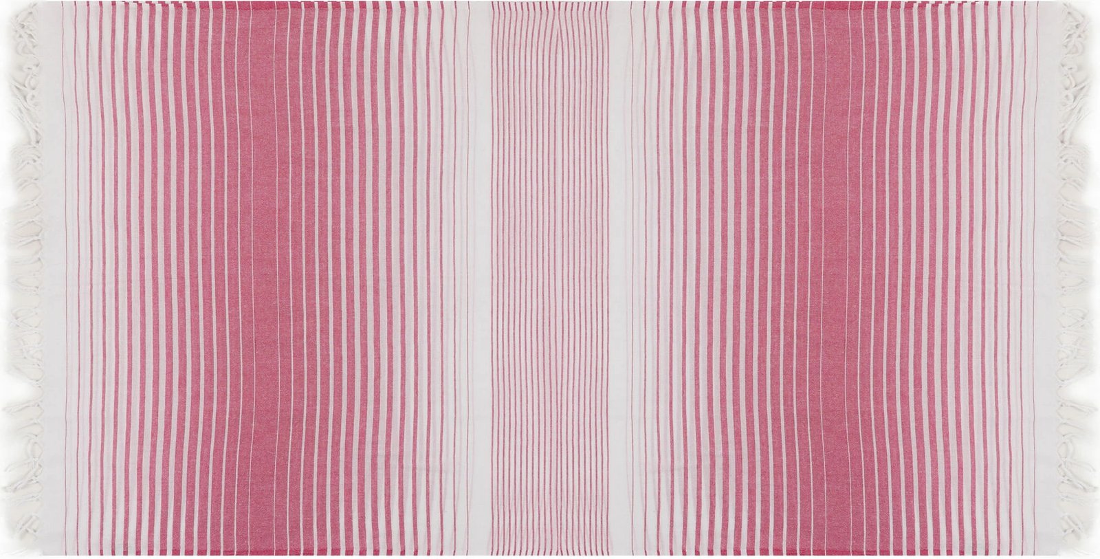 Peshqir plazhi Fouta, ngjyrë fuchsia, Mijolnir, Golge, 90x180cm