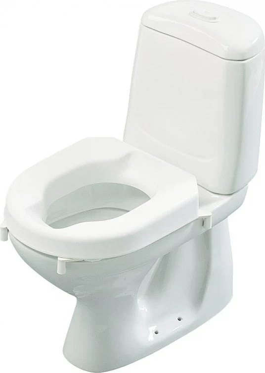 Kapak ngritës për ulëse tualeti medpunkt Etac HI-Loo 10 cm, i bardhë