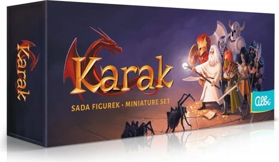 Set figurash Karak Albi 50298, 6 miniatura, gri, expansion