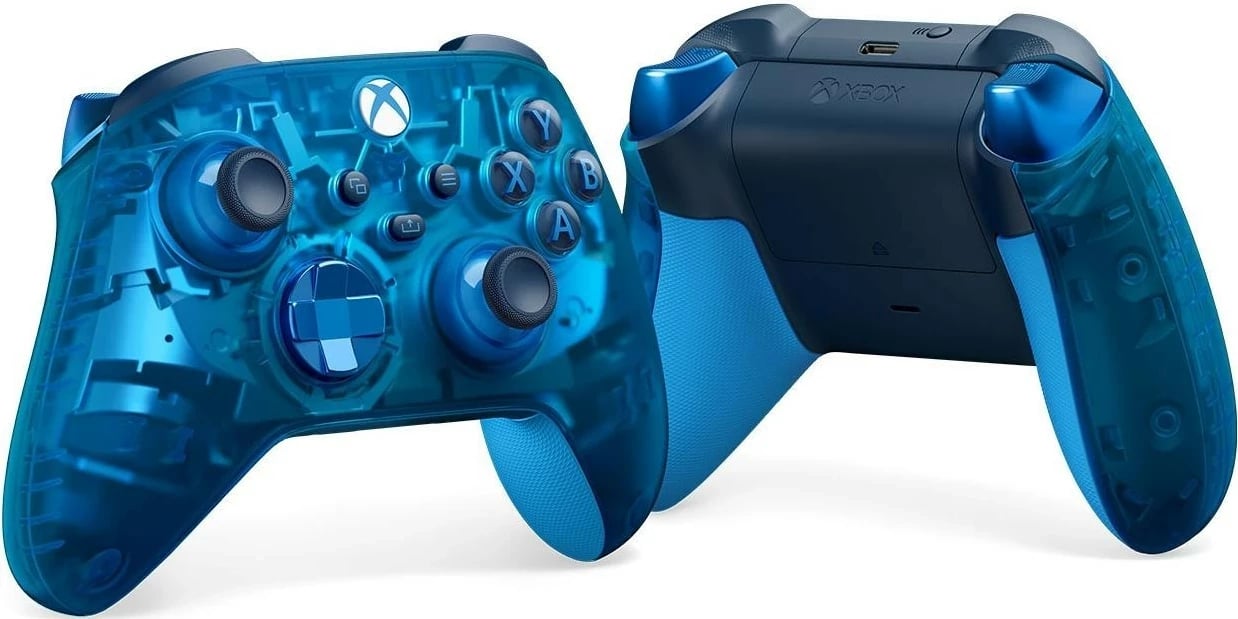 Kontroller wireless Microsoft Xbox Sky Cipher Special Edition, ngjyrë qielli