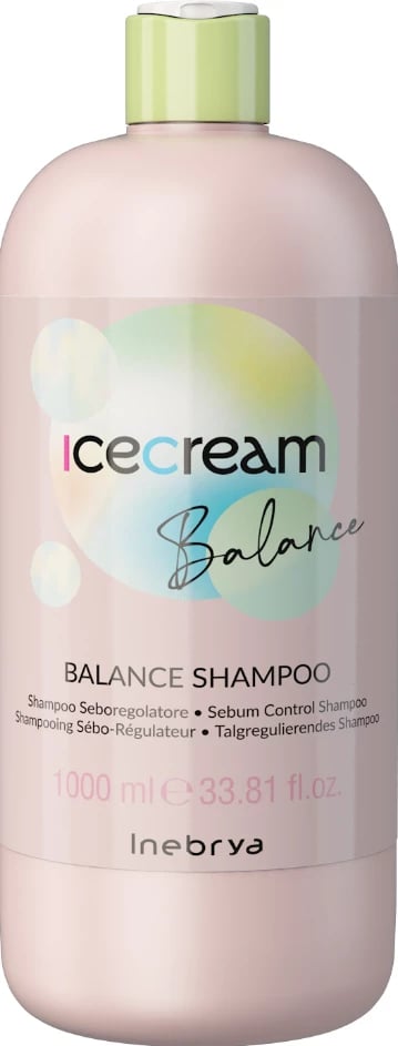 Shampon Inebrya Balance Sebum Control, 1000 ml