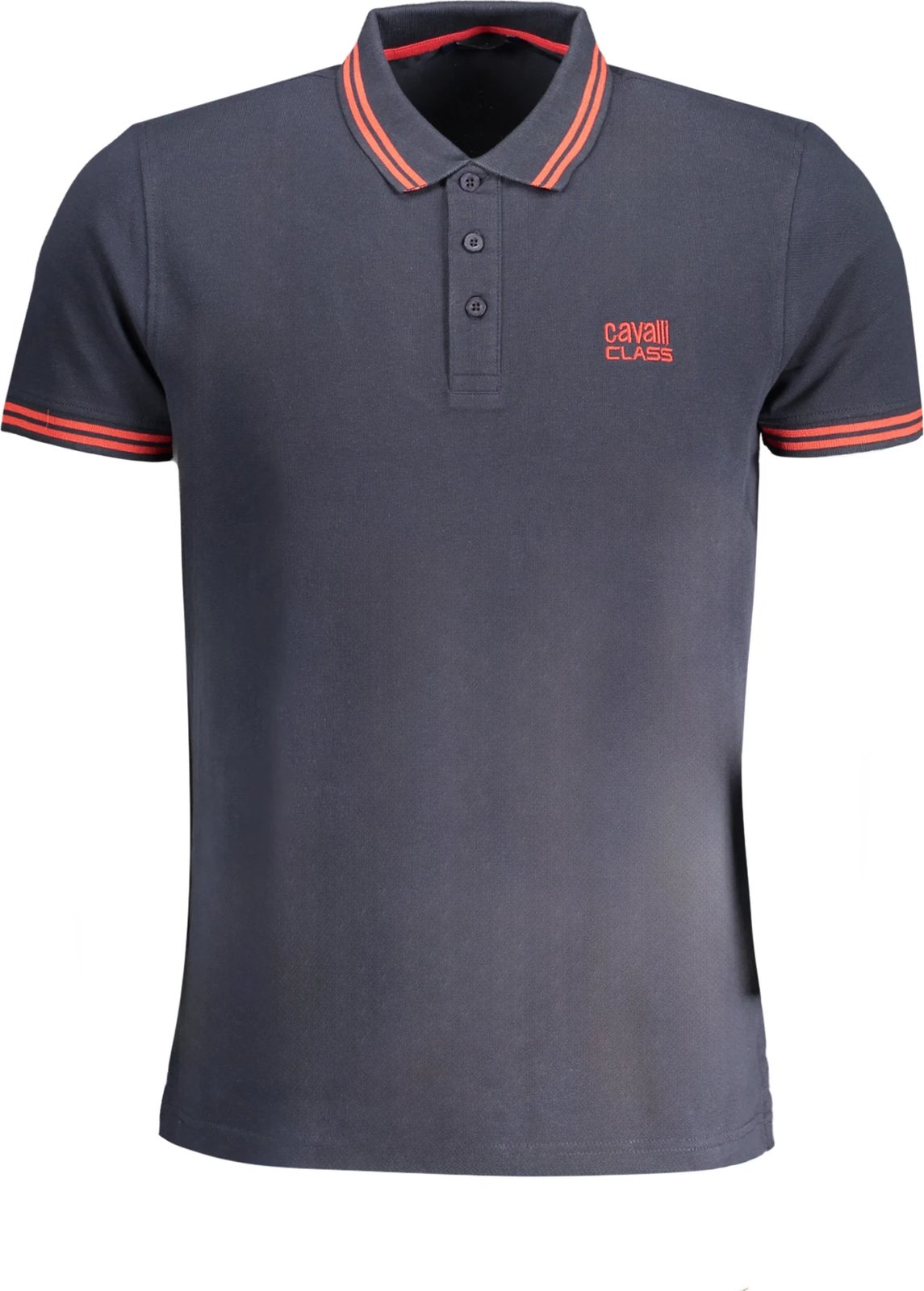 Polo maicë për meshkuj CAVALLI CLASS, të kaltër