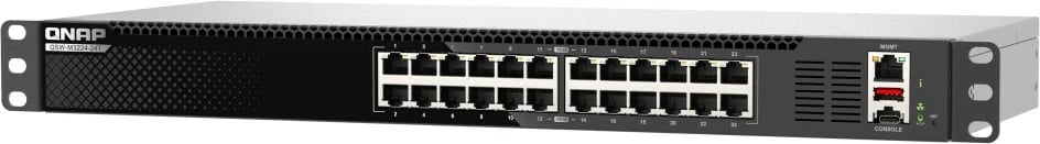 Switch i menaxhuar QNAP QSW-M3224-24T, 24 porta 10GbE, rackmount, i zi