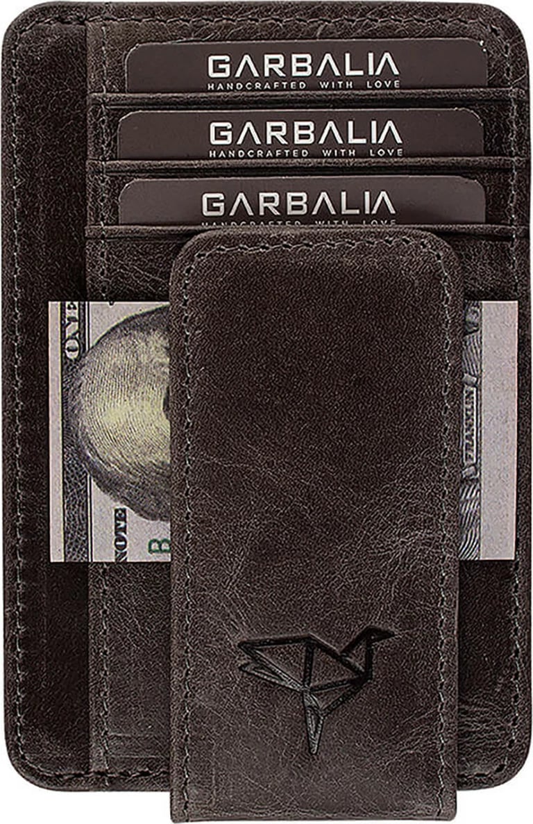 Portofol për burra, ngjyrë gri, Zoozie Bags Pisa