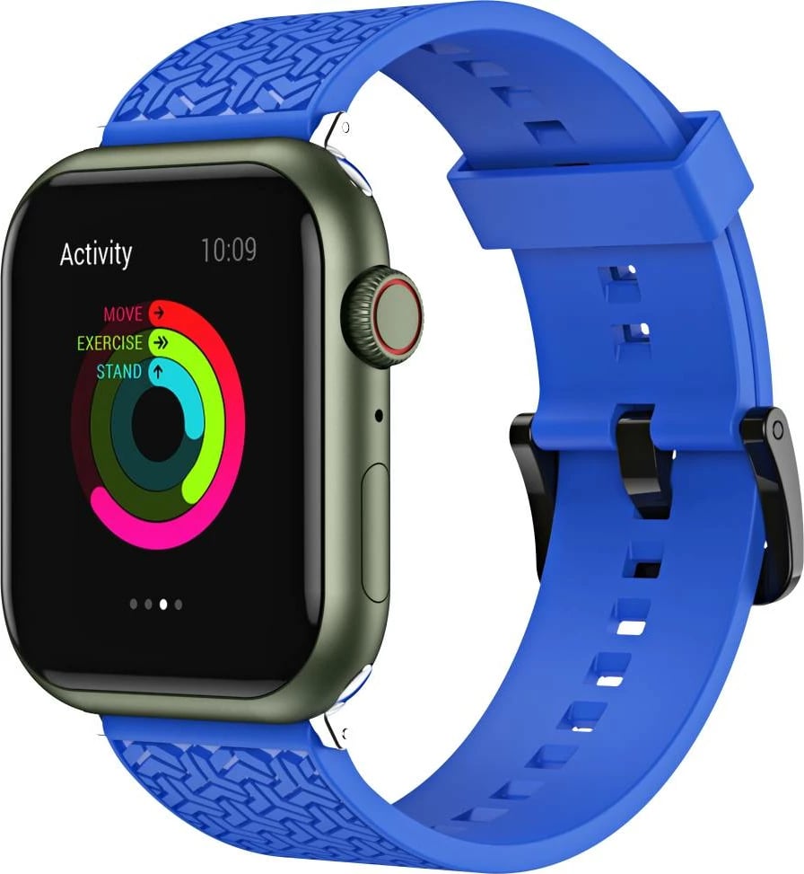 Rrip për smartwatch Hurtel Strap Y për Apple Watch 42/44/45mm, TPU, Blu