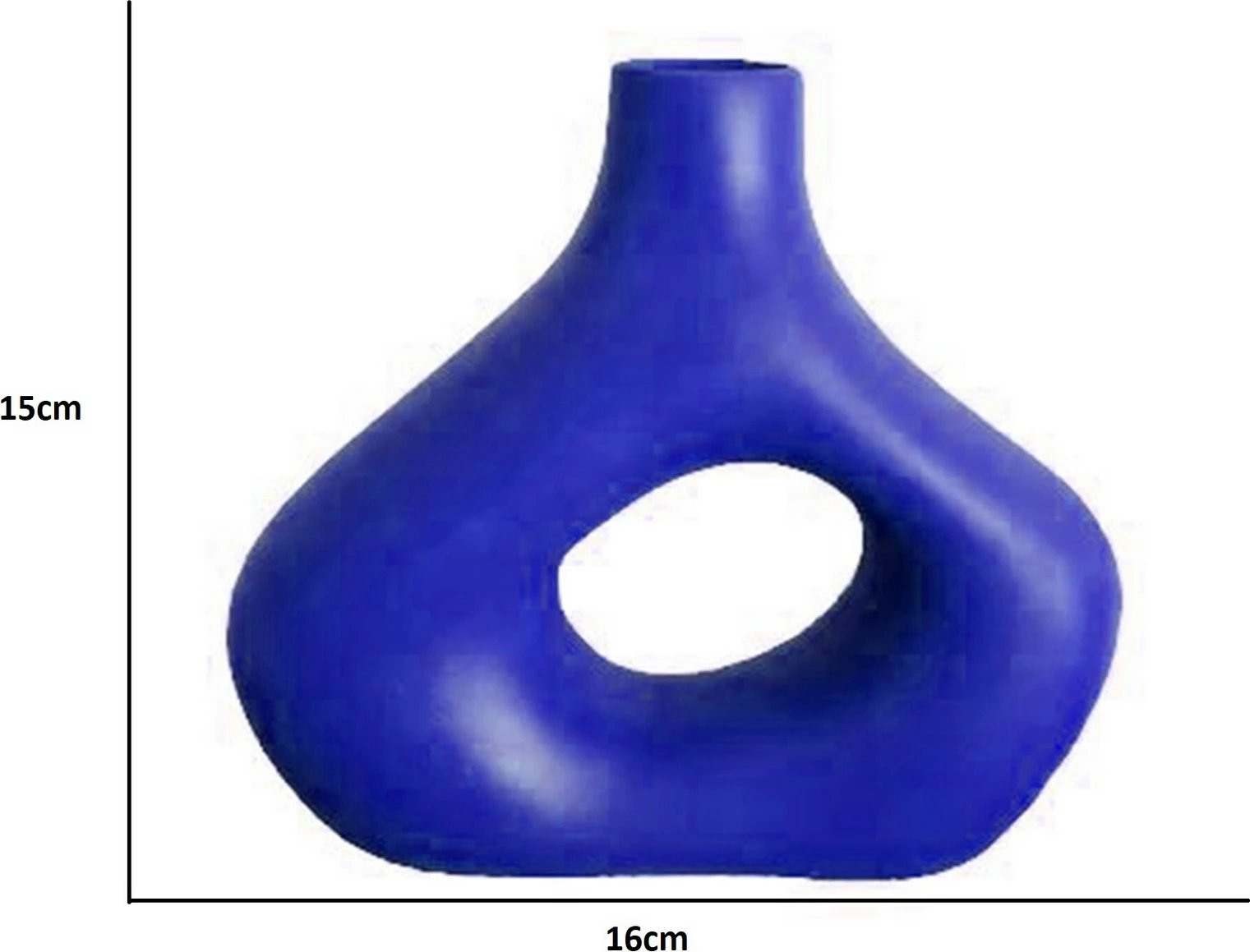 Set vazo skandinave, ngjyrë blu e errët, Evila Originals Set vazo skandinave, ngjyrë blu e errët, Evila Originals