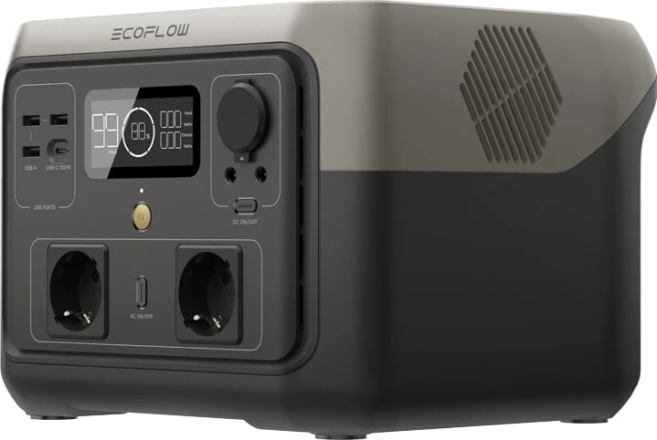 Stacion portativ energjie EcoFlow RIVER 2 Max, 512Wh, 500W, i zi