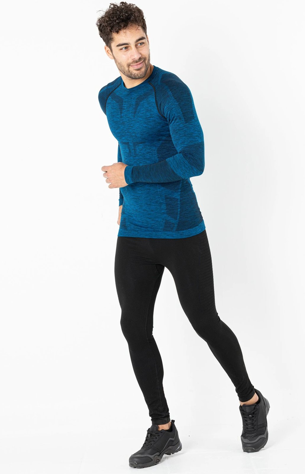 Bluzë sportive për meshkuj Jumeon, ngjyrë kaltër e errët, 001-001340007