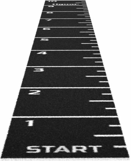 Pistë sprinti Tiguar, e zezë