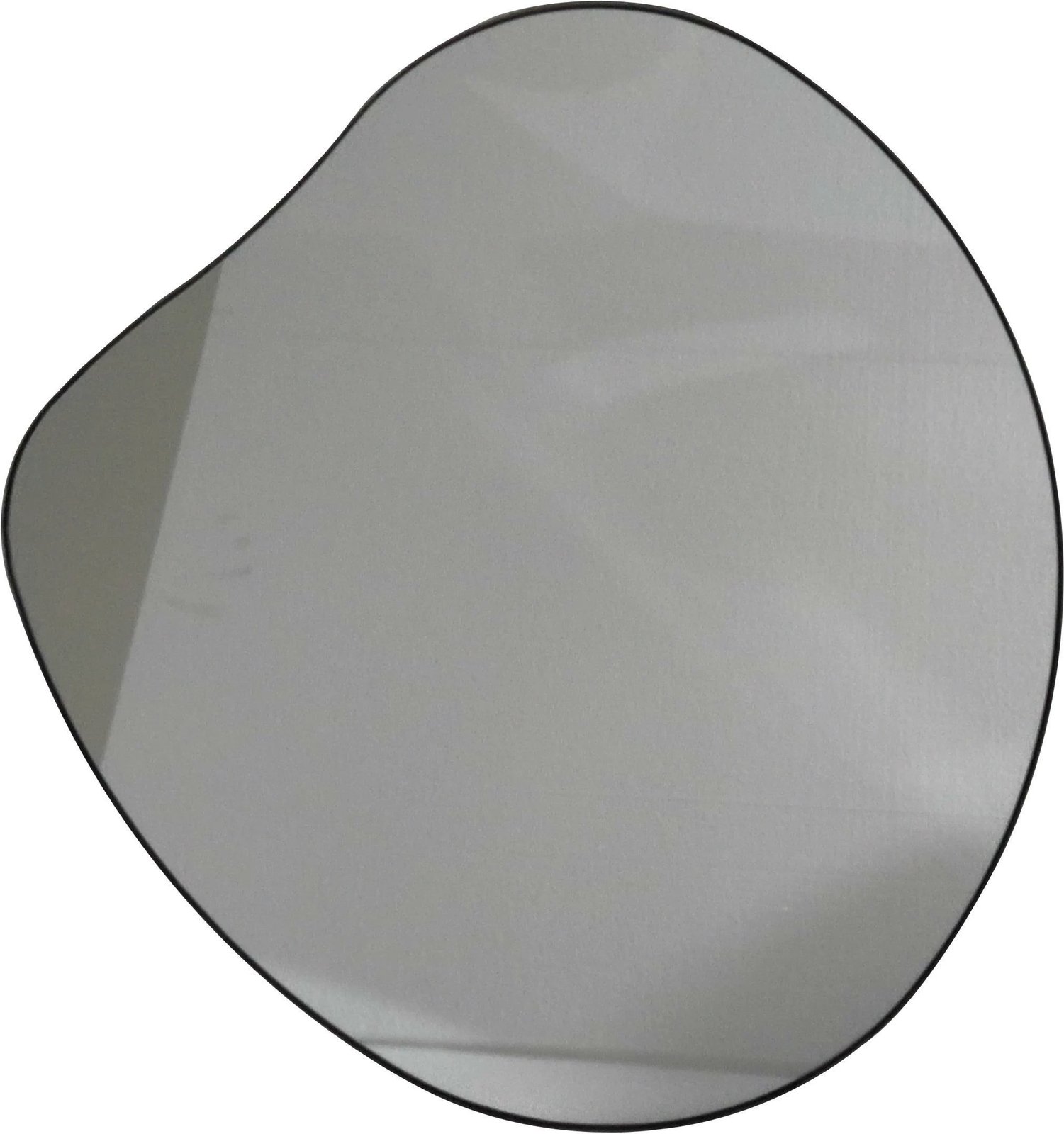 Pasqyrë muri NEXT Nextdeco, kornizë metalike e zezë, 70x80cm