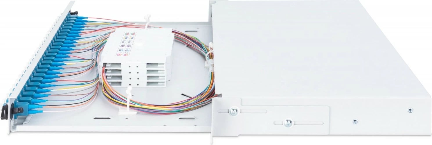 Panel patch optik Digitus DN-96332/9, 24x LC duplex, 1U, 19 inç, Gri