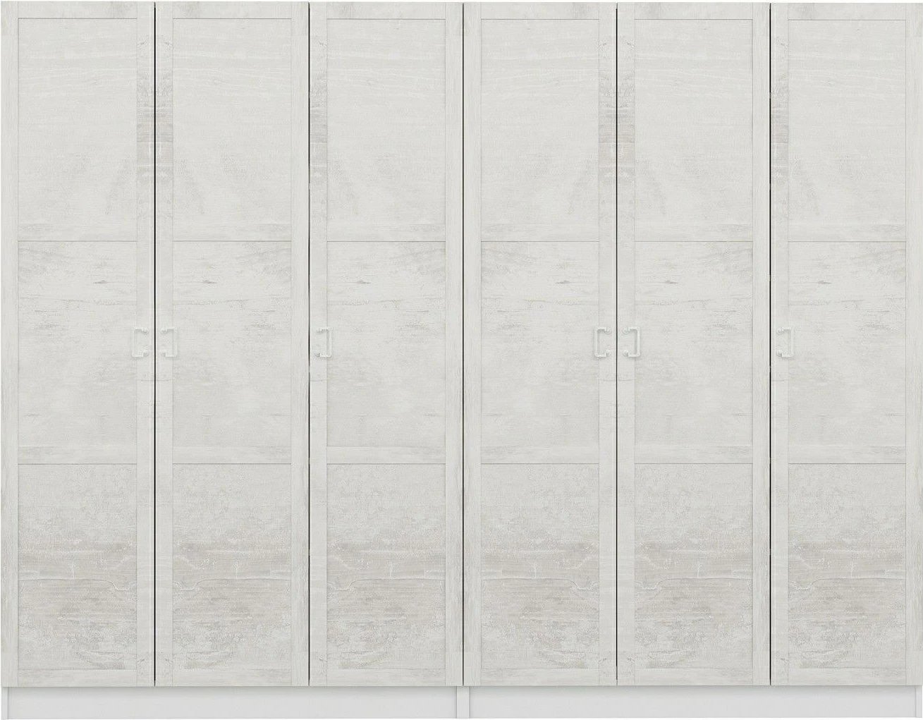 Stendë korridori Skye Decor, Noah, e bardhë, 270x210x35cm, 6 pjesë