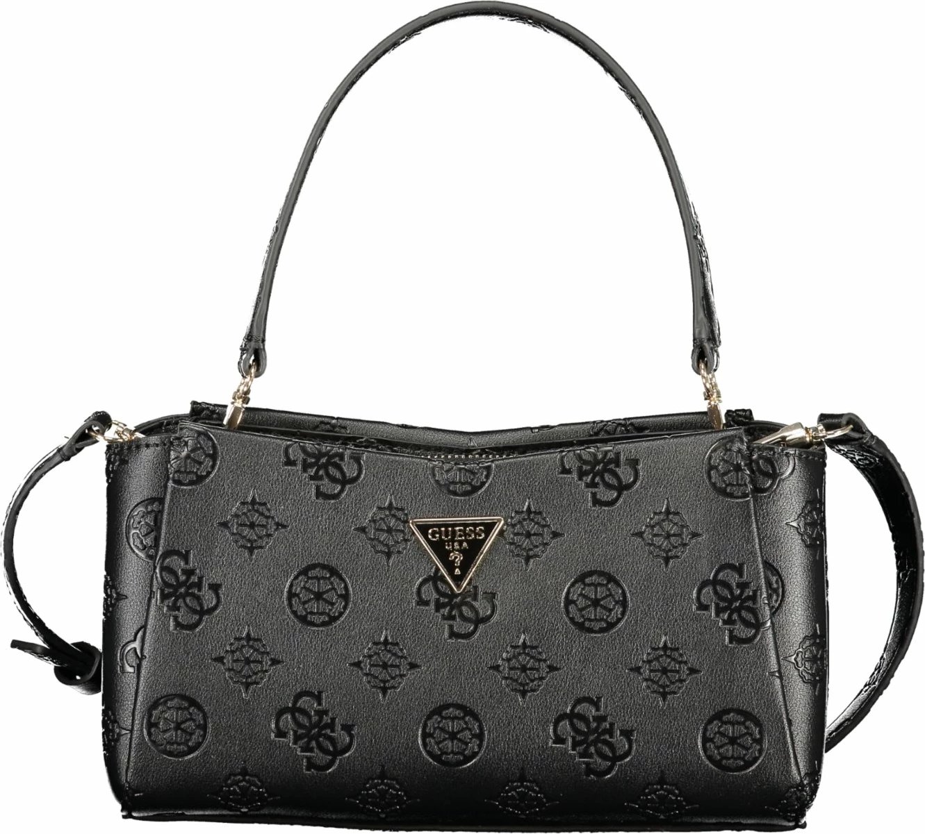 Çantë femrash GUESS JEANS Tisha, e zezë