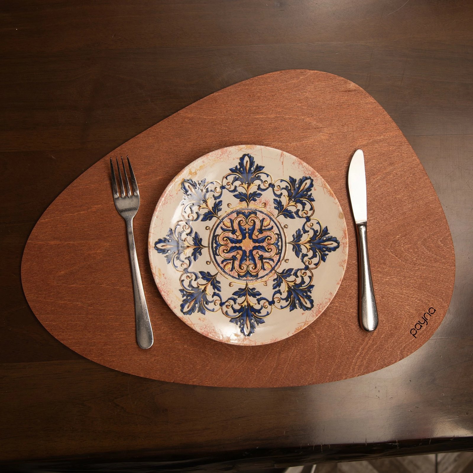 Set nënshimesh druri, 6 copë, ngjyrë trëndafili, Hermia