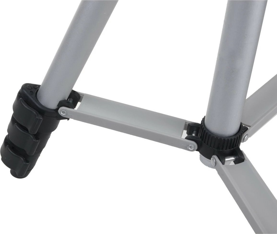 Stativ universal Maclean MC-164 për telefon, kamera, dritë unazore, 102 cm, i zi/argjendtë