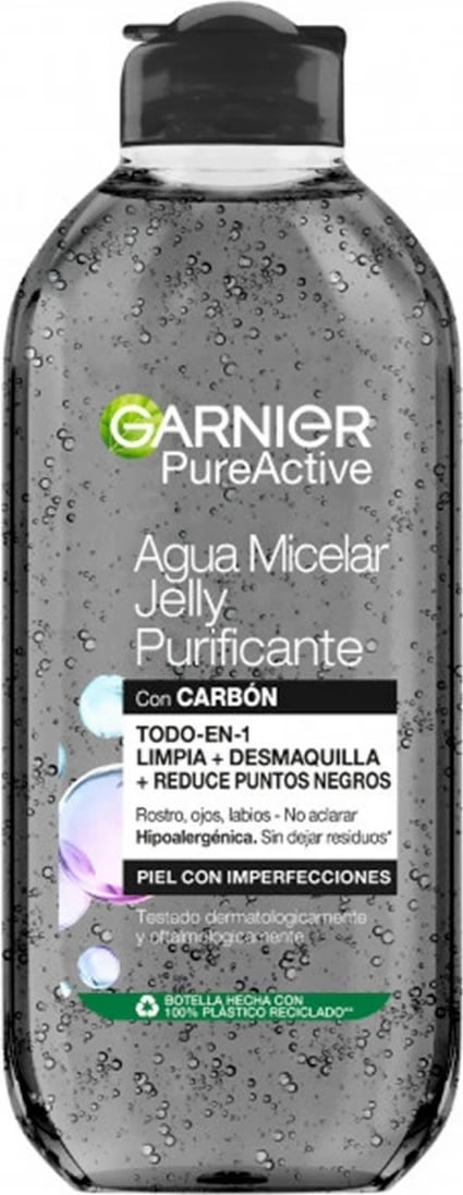 Ujë micelar xhel Garnier Pure Active Agua Micelar Jelly Purificante 400ml