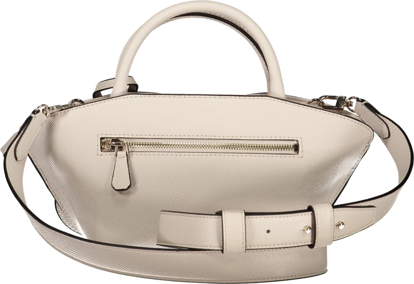 Çantë për femra GUESS JEANS Bolena Mini, bezhë