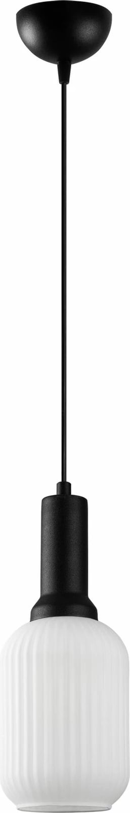 Llambë tavani Opviq, Asker - 15192, metal i zi, gotë, 13x13x118cm Llambë tavani Opviq, Asker - 15192, metal i zi, gotë, 13x13x118cm