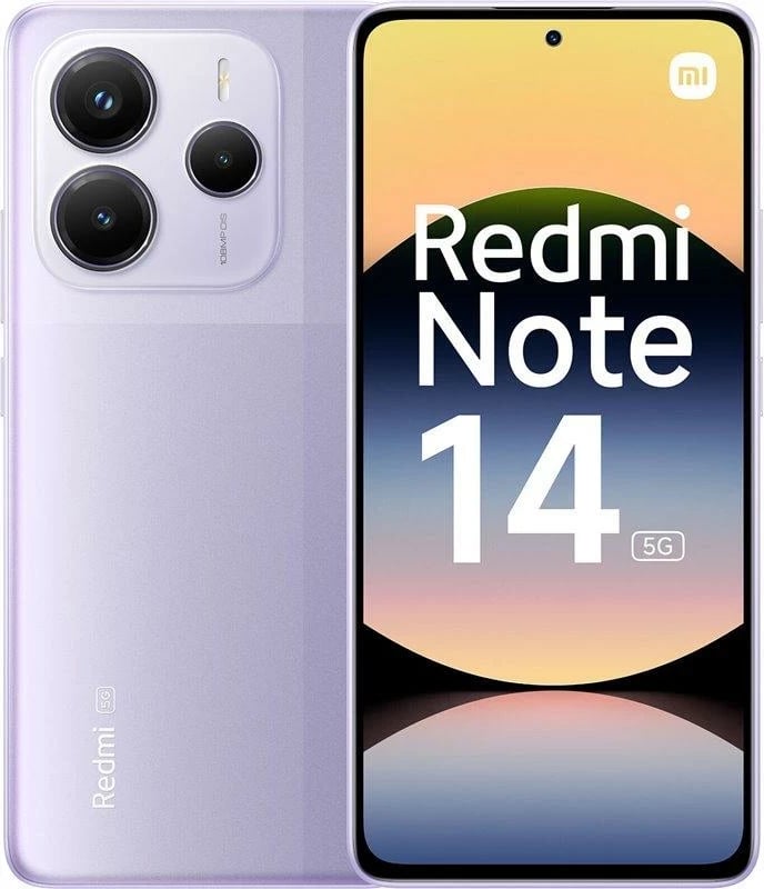 Celular Xiaomi Redmi Note 14, 6.67", 8+256GB, 5G, vjollcë