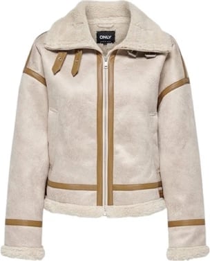Pallto Only femra, beige