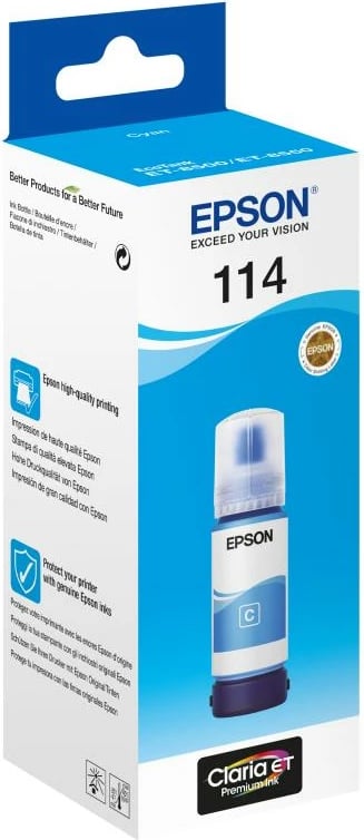 Shishe boje, Epson 114 C13T07B240 Claria ET Premium, 70 ml, cyan