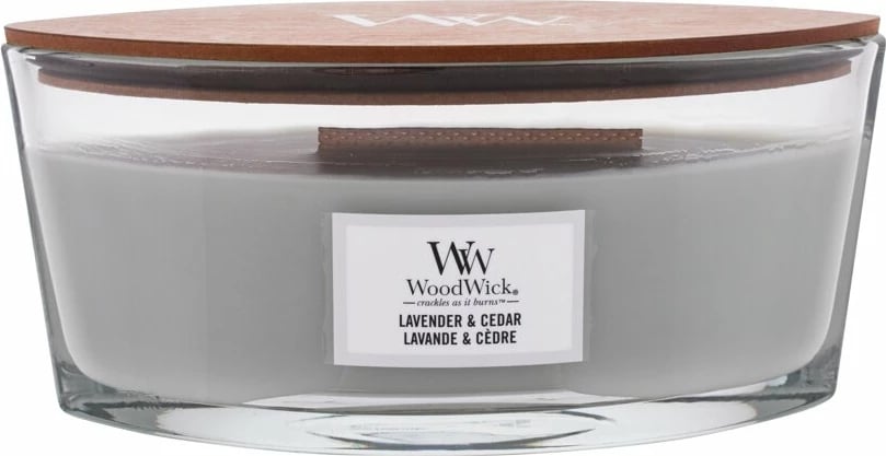 Qiri aromatik WoodWick Lavender & Cedar 453.6g