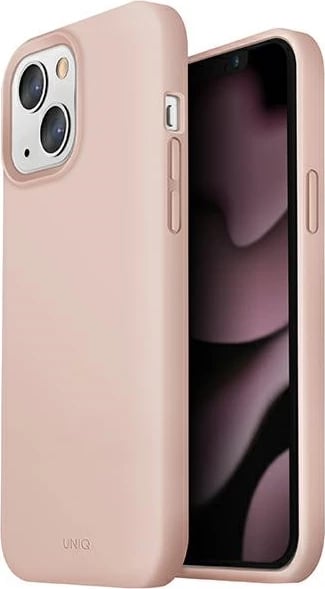 Mbështjellës UNIQ Lino për iPhone 13, Rozë
