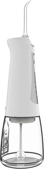 Irigator oral Lafe CleanPRO White, 300 ml, 6 koka, i bardhë