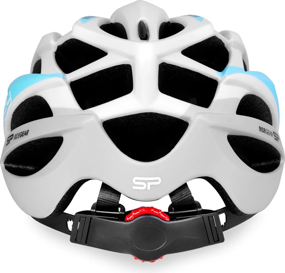 Helmetë biçiklete Spokey unisex, e bardhë-blu