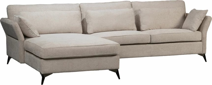 Kënd divani Parfait, kënd majtas, ngjyrë bezhë Legacy 15, 307x185x92