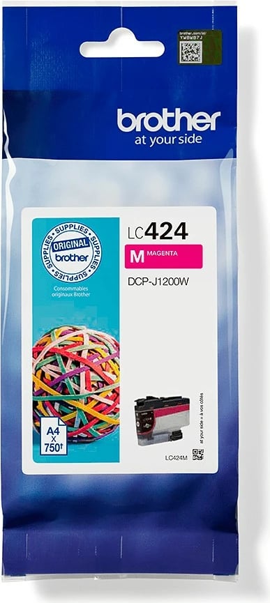 Toner Brother LC424M, 200 faqe, Magenta