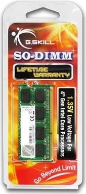 RAM memorje G.Skill 4GB DDR3 SO-DIMM 1600MHz 1.35V