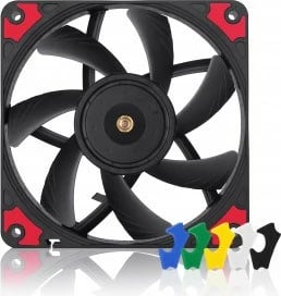 Ftohës Noctua NF-A12X15 PWM CH.BK.S, 12cm, i zi 