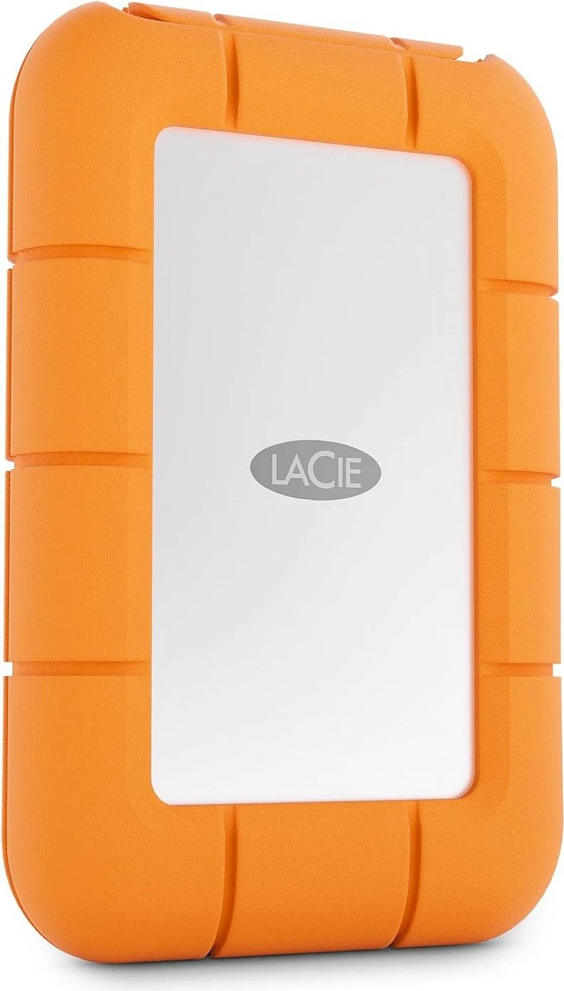SSD LaCie Rugged Mini 2TB USB 3.2, Gri, Portokalli