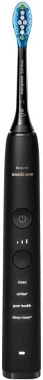 Furçë dhëmbësh elektrike, Philips, Sonicare DiamondClean 9000 HX9914/54, me aplikacion, e zezë, set 2x