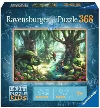 Puzzle Ravensburger Exit Puzzle Kids Der magische Wald 368 pjesë