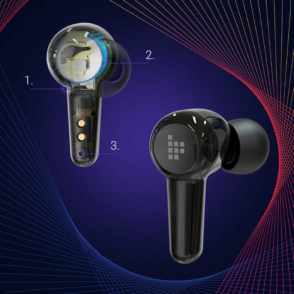 Kufje TWS Tronsmart Apollo Air +, Bluetooth 5.2, ANC, IP45, të zeza