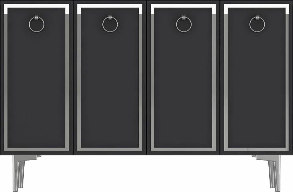 Konsol Skye Decor, anthracite, silver, 8162KM-1